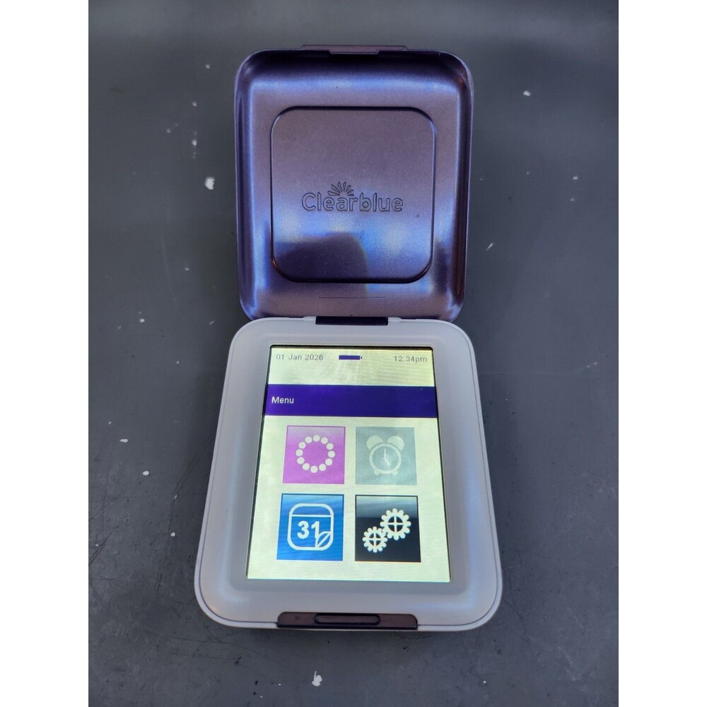 Clearblue Advanced Fertility Monitor Touch Screen NFP Marquette Method Used